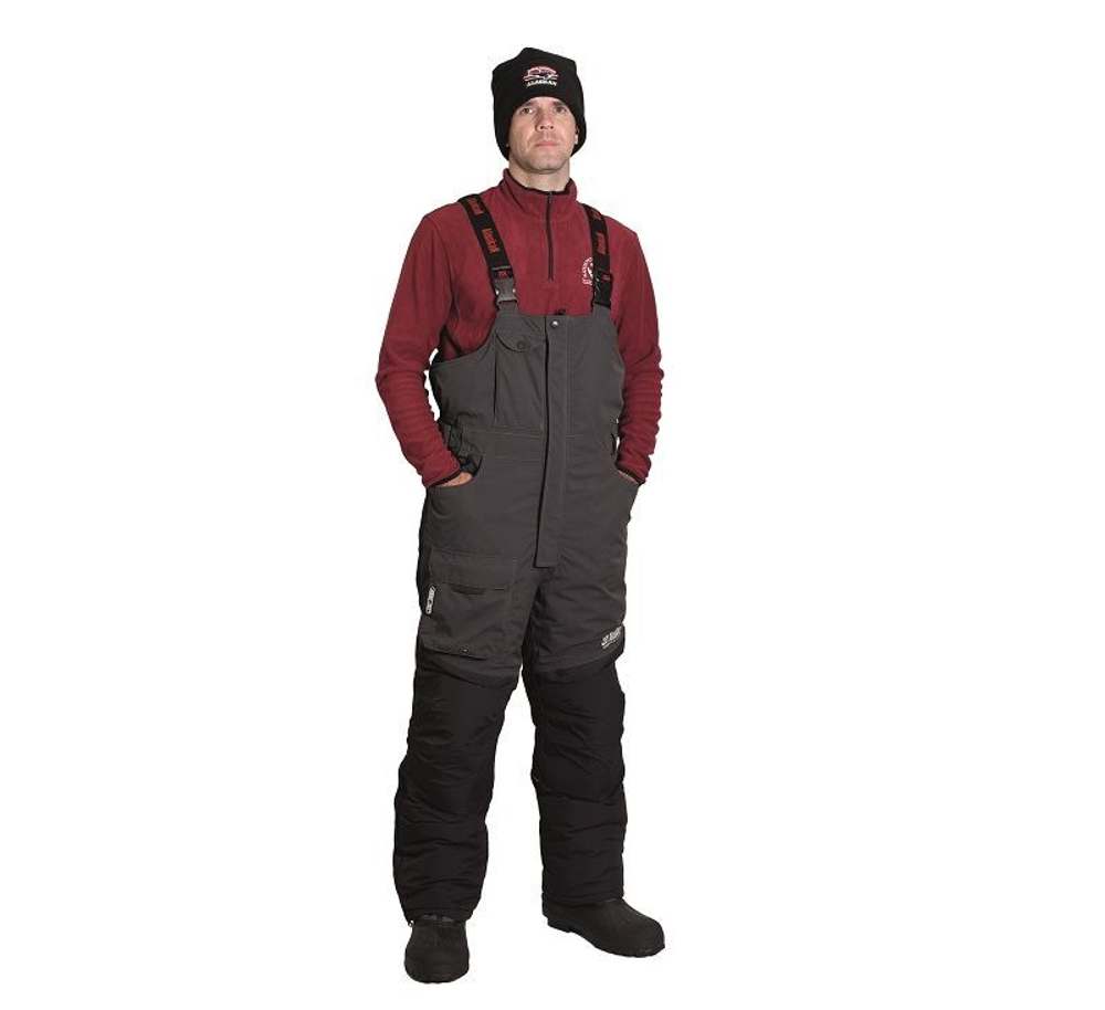 Костюм зимний Alaskan NewPolar 2.0 красный/серый/черный M (куртка+полукомбинезон)