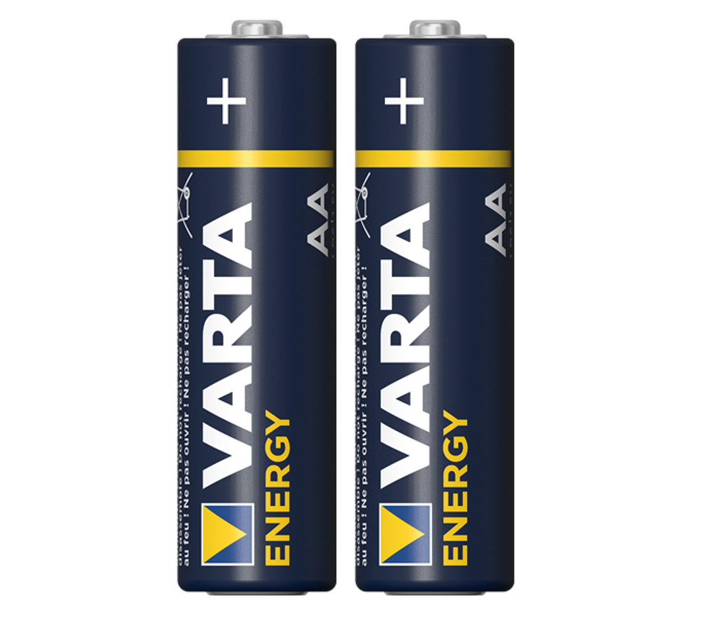 Батарейка щелочная VARTA LR6 (AA) Energy 1.5В бл/2