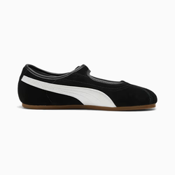 PUMA Кроссовки-балетки Tacklette, черный/белый