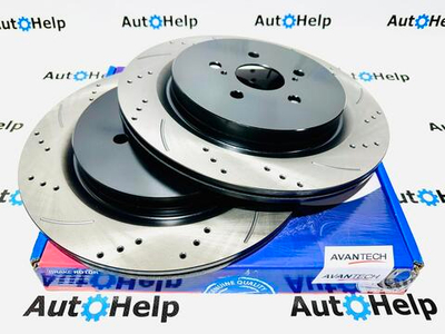 Диск тормозной перфорированный Avantech BR5006RR задний правый 338mm