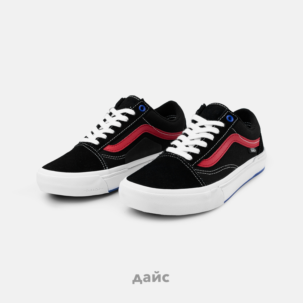 Кеды Vans BMX Old Skool Sport "Black Red"