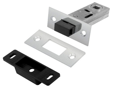 Межкомнатная магнитная защелка (Матовый хром)