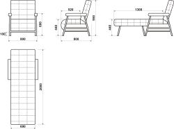 Кресло-кровать "Флекс", Новый Век, г.Екатеринбург