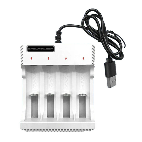 Зарядное от USB аккумуляторов 1.2В AA/AAA 4-слота Орбита OT-APZ21