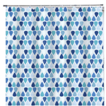 Штора для ванной 180*180см, PEVA, NNOA10