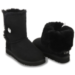 Угги Bailey Button Bling Black