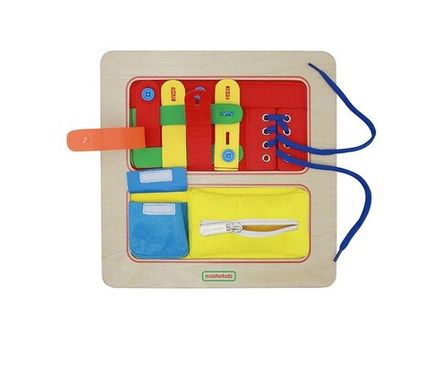 Панель "Шнурки и замочки"