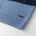 Свитер Ymkashix Stripes Hood темно-синий