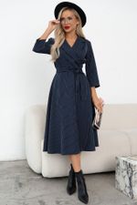 Платье Марта (темно-синий/полоска)-46р-р Р11-1189/11 Nikol