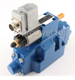 3DREME10P-6X/100YG24K31/A1V - Пропорциональный трехлинейный редукционный клапан со встроенным усилителем (OBE) и предохранительным клапаном, Ду10, давление регулировки до 100 бар, уплотнение V = FKM, сигнал управления A1 = 0–10 В