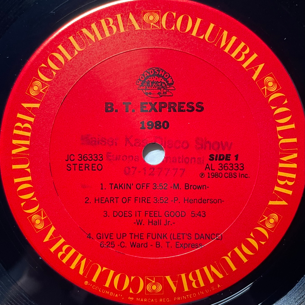 B.T. Express ‎– 1980 (США 1980г.)