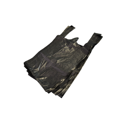 Пакет майка 28+14х50 (А7) черный 100/4000