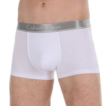 Мужские трусы боксеры белые Calvin Klein