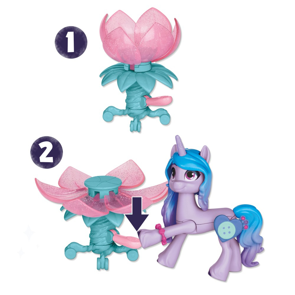 My Little Pony - Набор Чаепитие + фигурка пони Иззи Мунбоу + 20 аксессуаров F6112