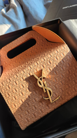 Saint Laurent Take-Away Box in Leather