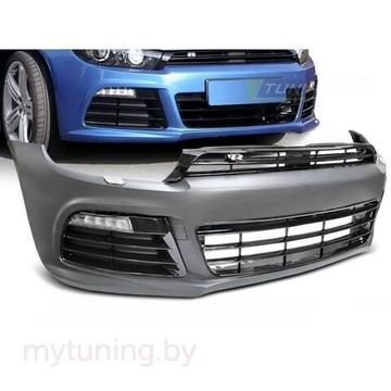 Передний бампер R STYLE для Volkswagen Scirocco 3(III)