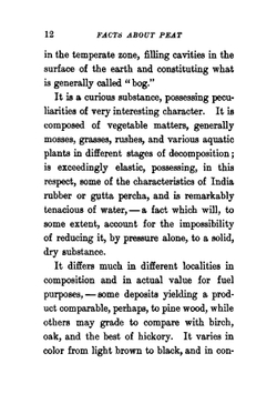 Facts about Peat, Peat Fuel and Peat Coke | Thomas Hooker Leavitt