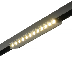 Трековый светодиодный светильник 48V магнитный MyFar FlowPoint MT0213-12W4K-B