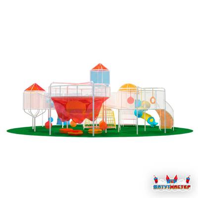 Канатная башня «Радужная Гавань», 25×25×10 м