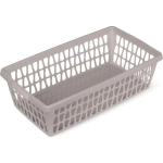 Корзина для хранения Велетта 25х7см коричнево-серая С712КСЕР (комплект 38 шт)