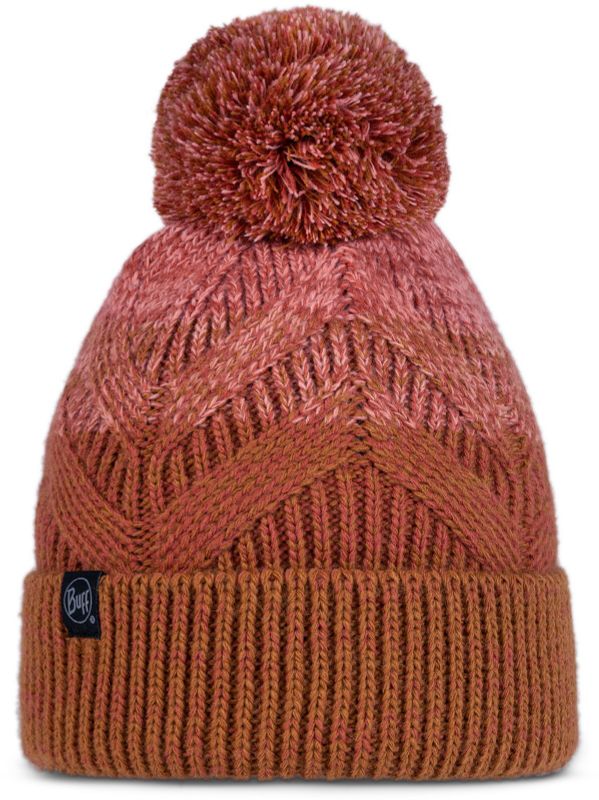 Шапка вязаная с флисом Buff Knitted & Fleece Band Hat Masha Cinnamon Фото 1