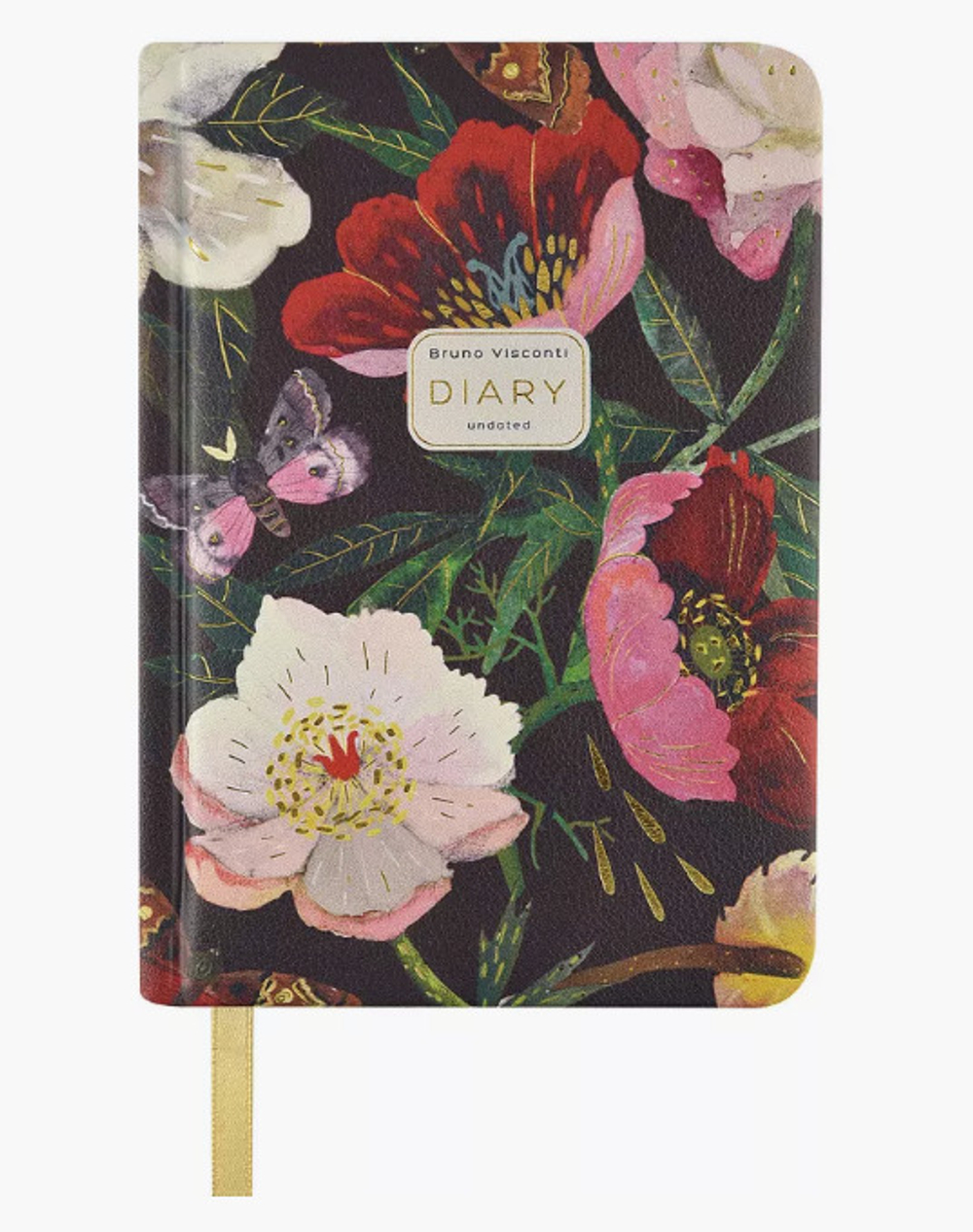 Ежедневник недатированный А6 БРУНО ВИСКОНТИ Пионы (3-812/04)