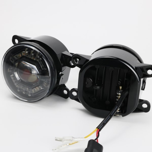 Фара светодиодная дополнительная + поворотник 18W, 3,5in, 1800LM, 12-24V, 6000K (2 шт.) (МАЯК)