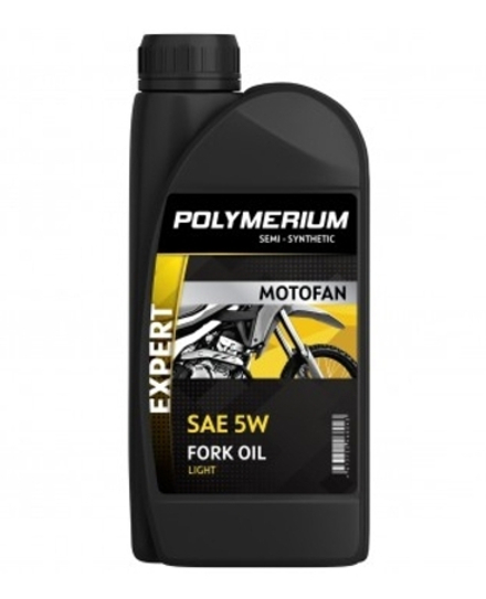 Масло вилочное 5W POLYMERIUM MOTOFAN FORK OIL EXPERT LIGHT 1л