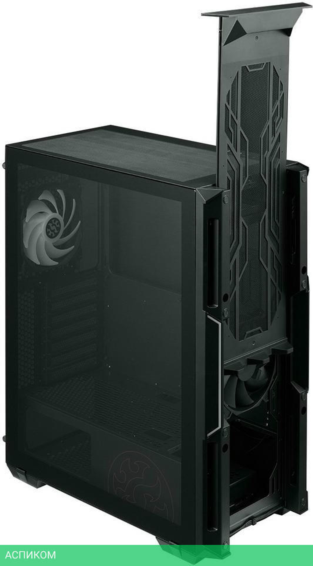 Корпус XPG Starker без БП Black (STARKER-BKCWW)