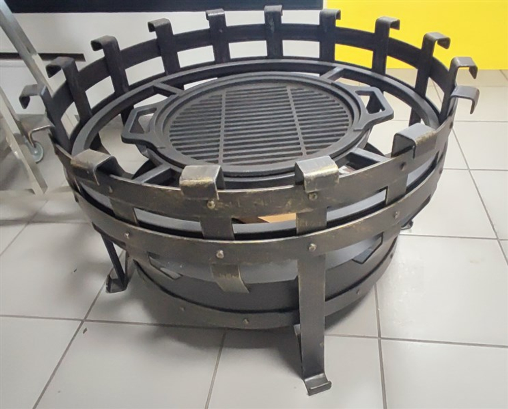 Костровая чаша кованая №5 Везувий