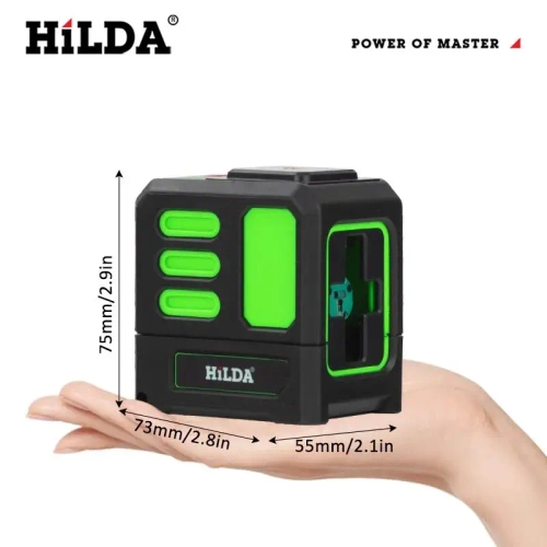 Лазерный уровень/нивелир Зеленыйлуч/2 линии