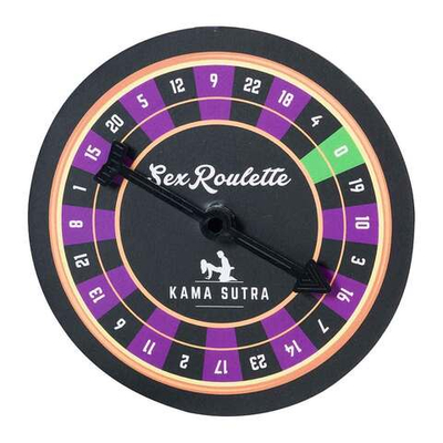 Настольная игра-рулетка Sex Roulette Kamasutra (Цвет: разноцветный)