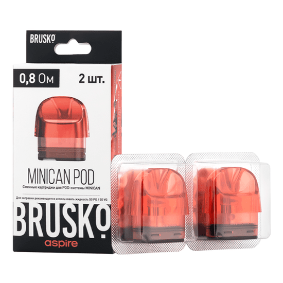 Картридж с испарителем BRUSKO MINICAN, 0,8 Ом