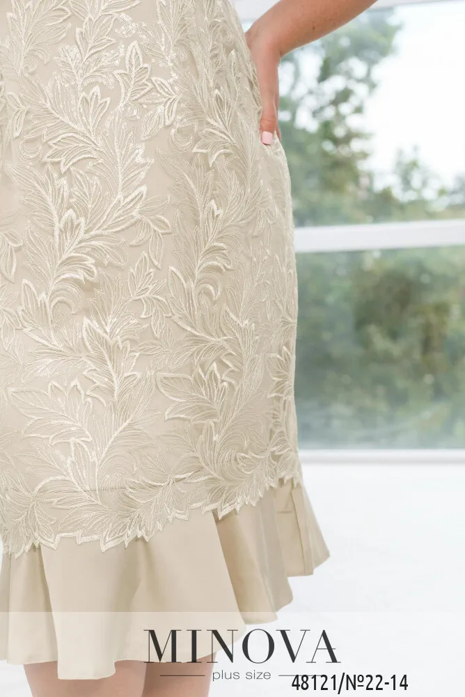 Платье 22-14-Шампань Minova