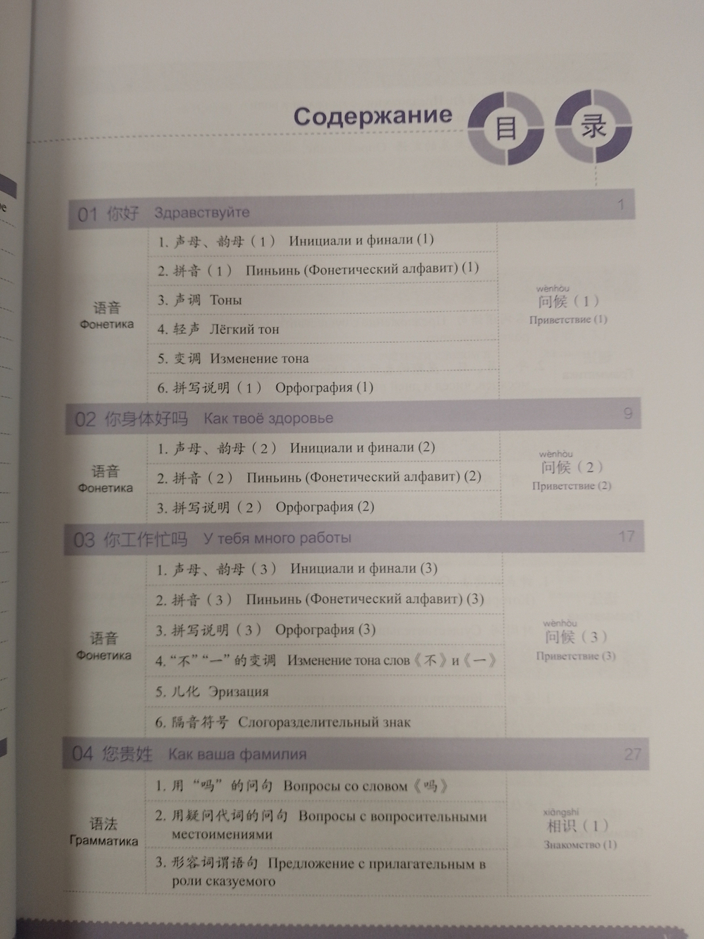 301 фраза: разговорный китайский язык, 4 издание, 1 часть - Учебник с параллельным русским переводом и QR кодом для загрузки аудио