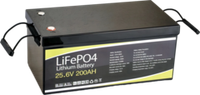 Аккумулятор 25.6v 200Ah LiFePO4 5120Wh