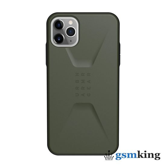UAG Civilian Series Case for Apple iPhone 11 Pro Max Olive Drab (Оливковый)11172D117272