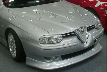 Юбка переднего бампера для Alfa Romeo 156