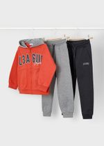 толстовка с двумя брюками