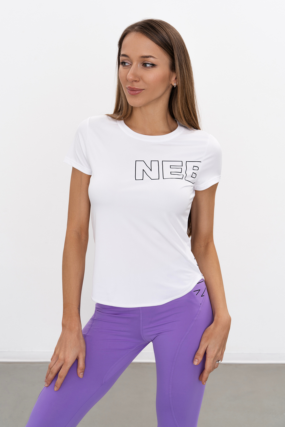 Футболка женская Nebbia 440 fit activewear White