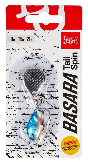 Тейл-спиннер Lucky John BASARA TAIL SPIN 21.0г 002 в блистере