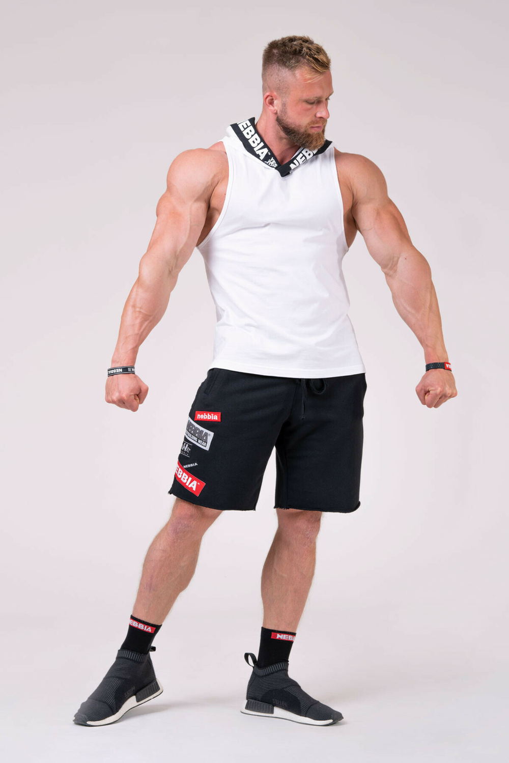 Шорты NEBBIA Labels Shorts 178 Черные