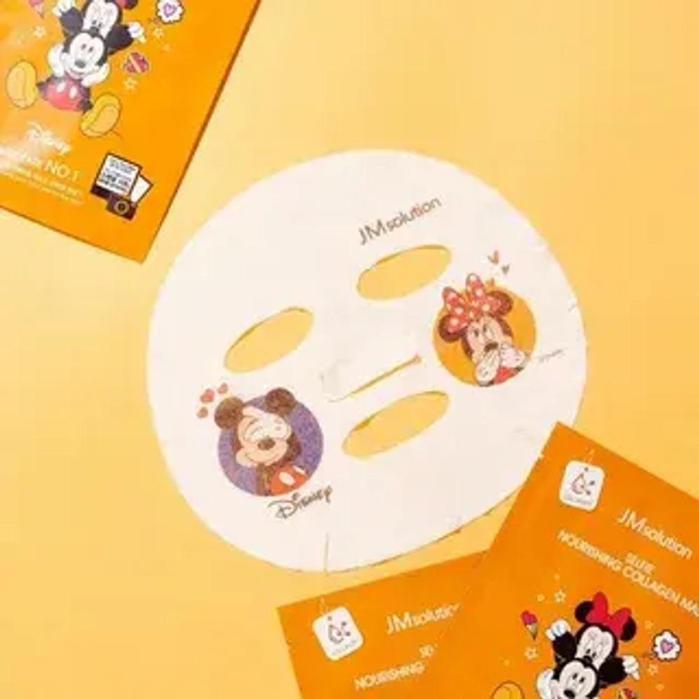 JMsolution Питательная тканевая маска для лица с коллагеном Selfie Nourishing Collagen Mask