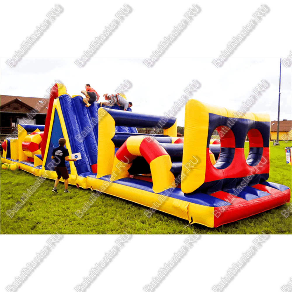 Надувная полоса препятствий "Веселые старты"