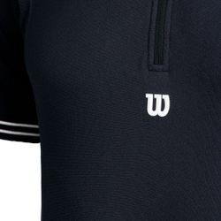 Мужское теннисное поло Wilson Players Seamless Polo Men - Blue
