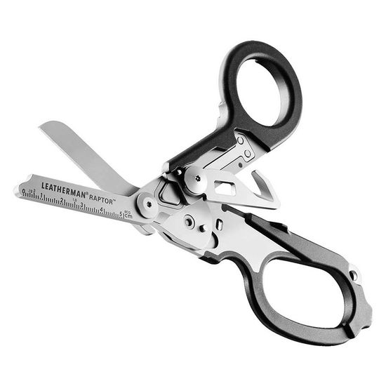 Ножницы-мультитул Leatherman Мод. RAPTOR RESCUE BLACK (чехол: полимер UTILITY) 6 инструментов