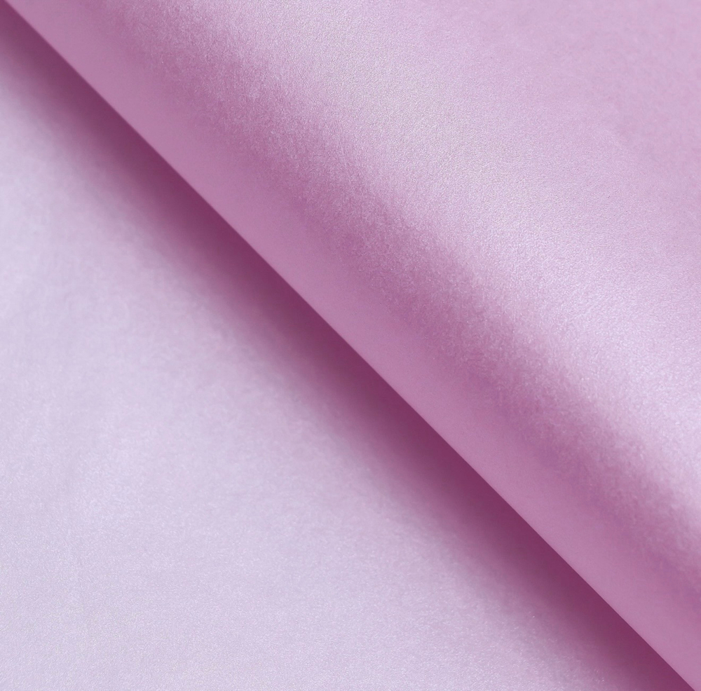 Бумага упаковочная тишью, "Жемчужная", сиреневая, 50 х 70 см    9618346