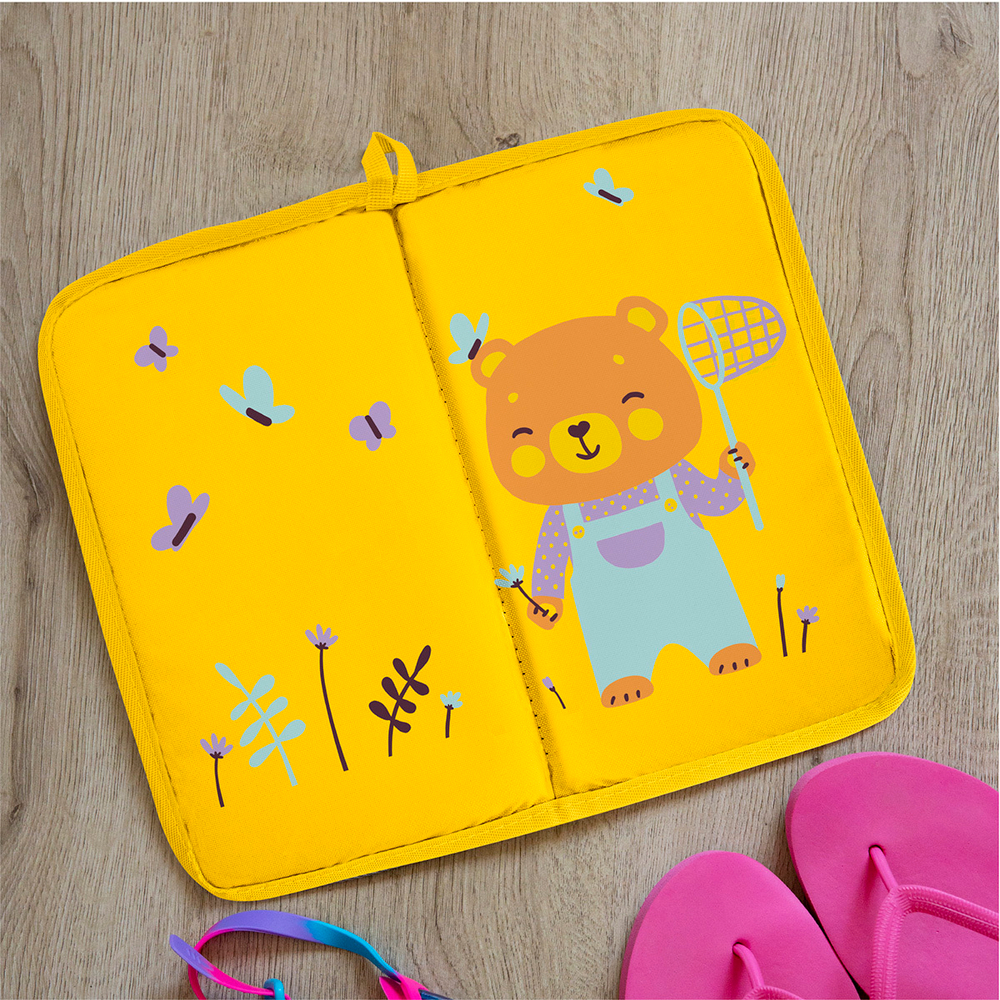 Коврик для переобувания. Медвежонок