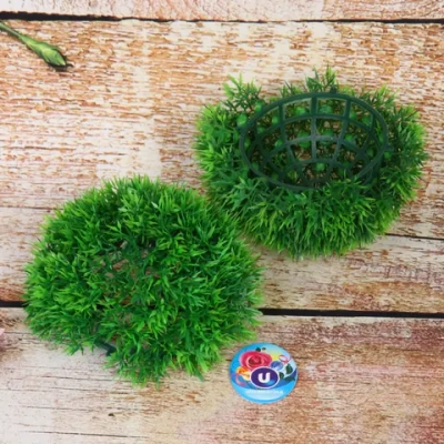 Искусственное растение шар «Самшит» салатовый D-16см Ultramarine