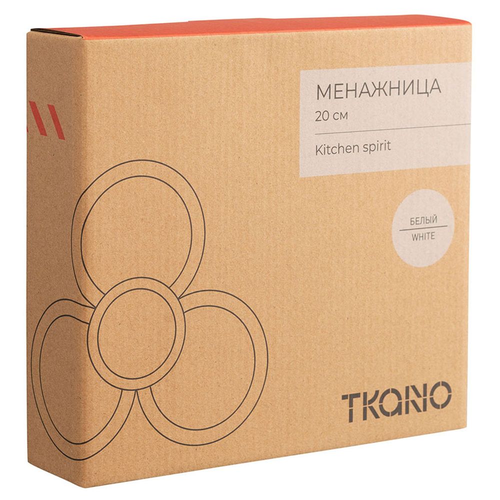 Менажница белого цвета из коллекции Kitchen Spirit